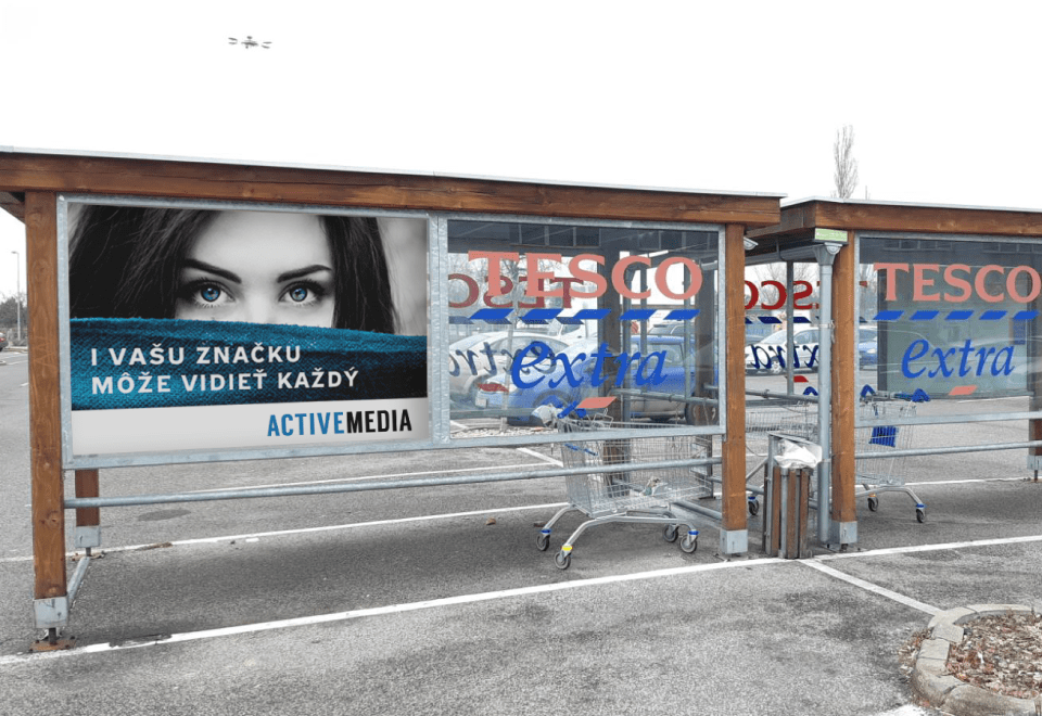 Shopping Trolley Shelter